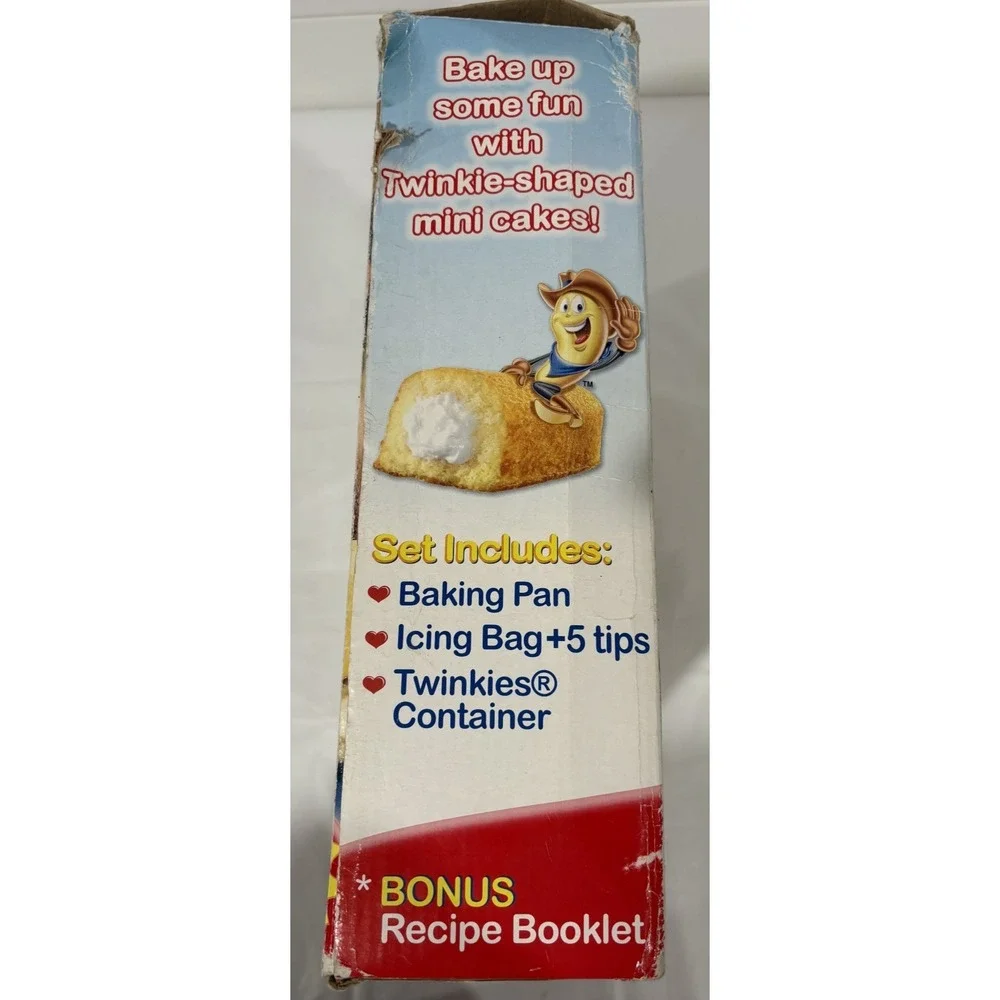 New Hostess Twinkies‎ Brand 2006 Novelty Mini Cakes Bake Set #91342 Vintage